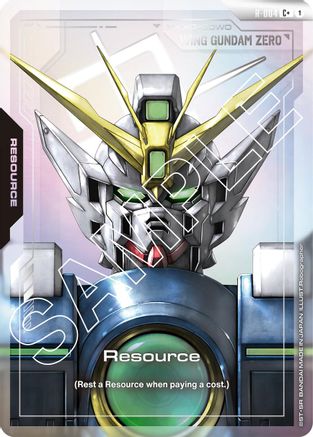 Resource (R-004) (C+) (R-004) - Newtype Rising Holofoil-1