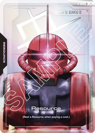 Resource (R-005) (C+) (R-005) - Newtype Rising Holofoil-1