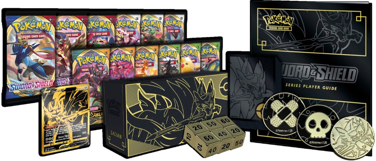 Pokémon TCG - Sword & Shield - Sword & Shield Plus - Elite Trainer Box (Zacian)-2