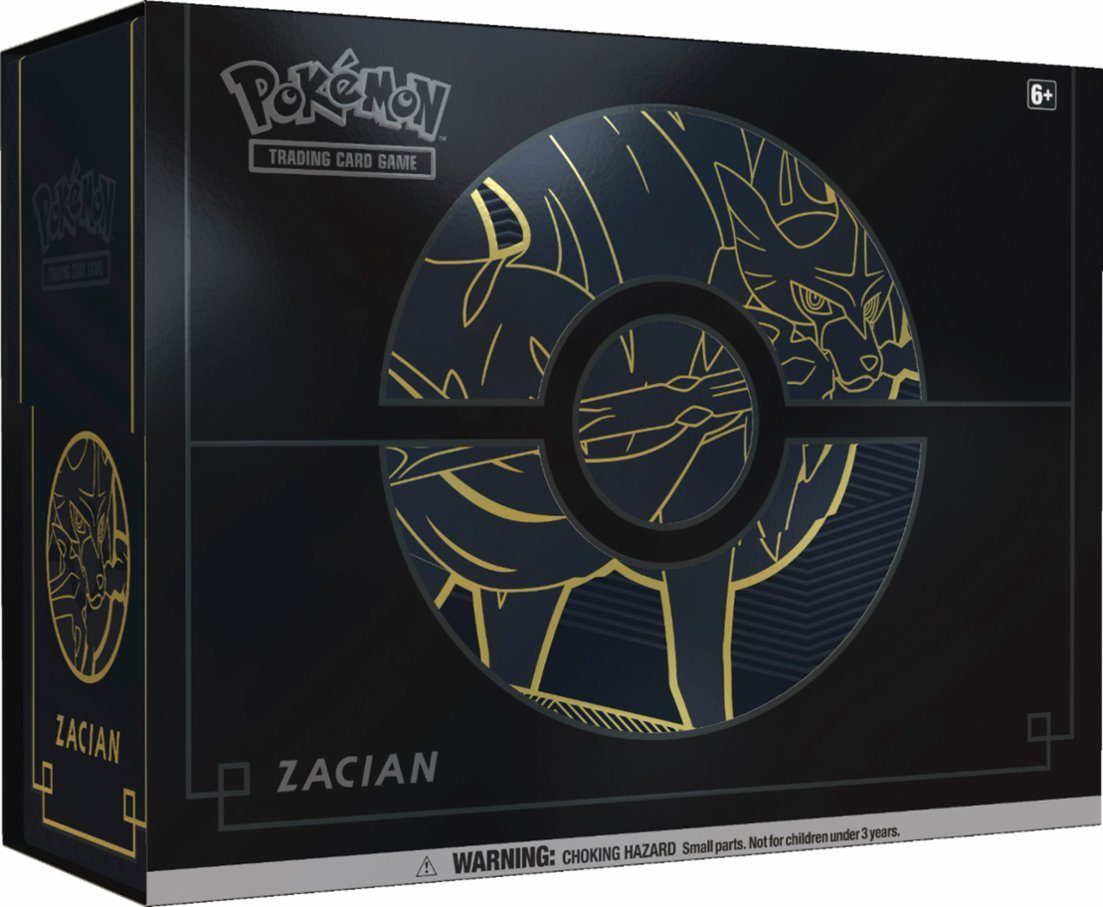 Pokémon TCG - Sword & Shield - Sword & Shield Plus - Elite Trainer Box (Zacian)-1