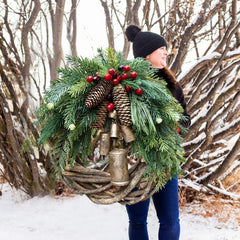Christmas Door Hanging Christmas Wall Decoration-1