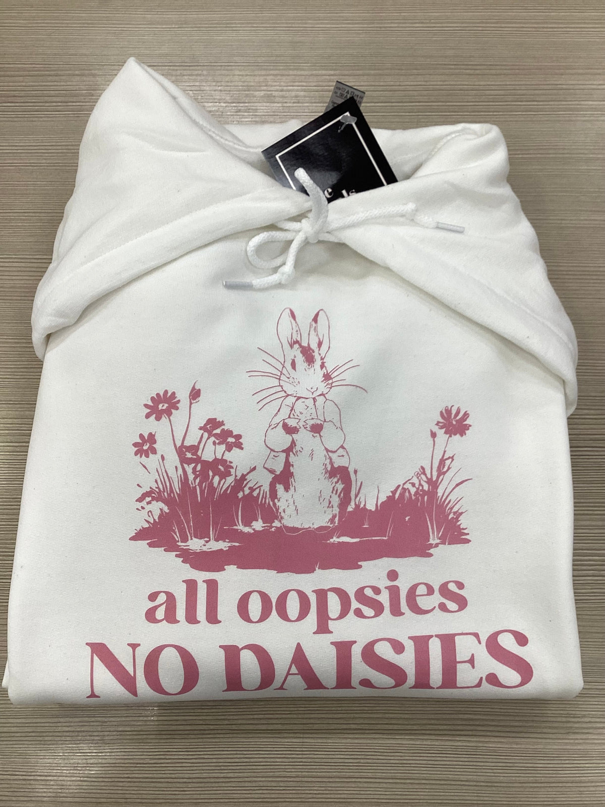 Bunny All Oopsies No Daisies Hoodie-1