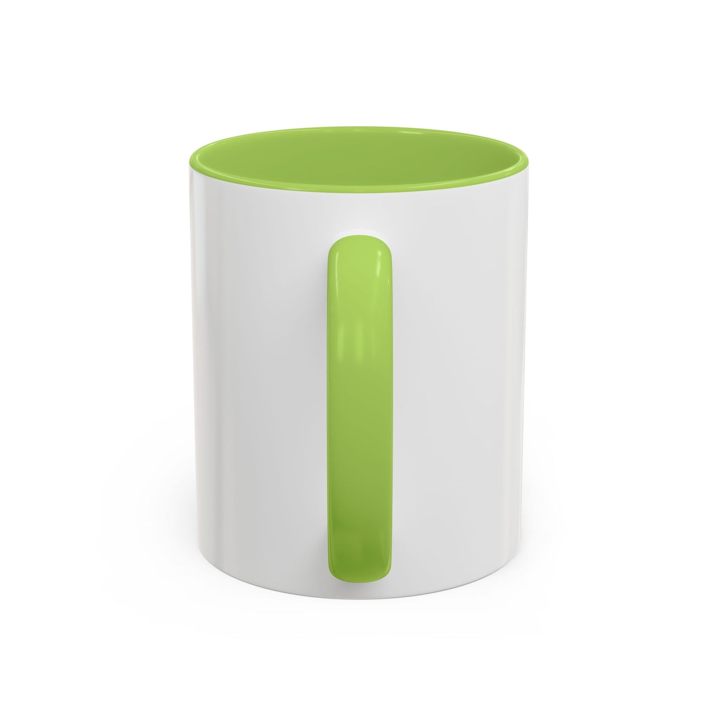 If I'm Quiet Smiling Back Away Slowly Mug | Accent Coffee Mug, Black Handle