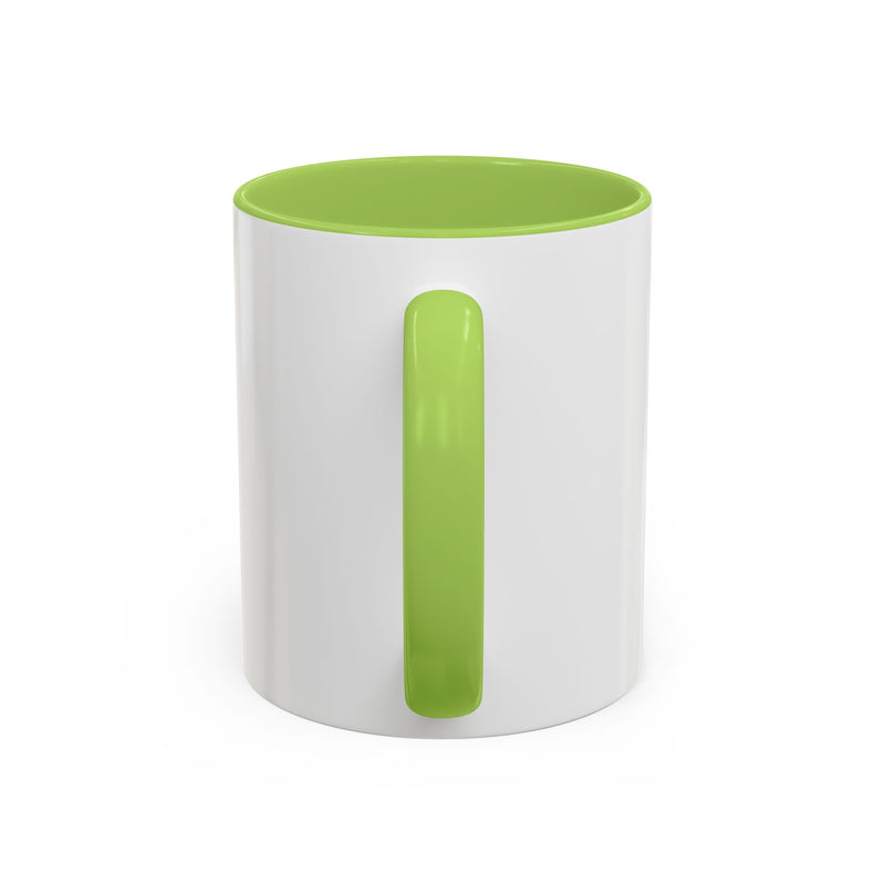 If I'm Quiet Smiling Back Away Slowly Mug | Accent Coffee Mug, Black Handle-33