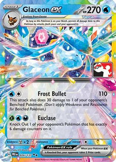 Glaceon ex - 026/131 26 - Prize Pack Series Cards Holofoil-1