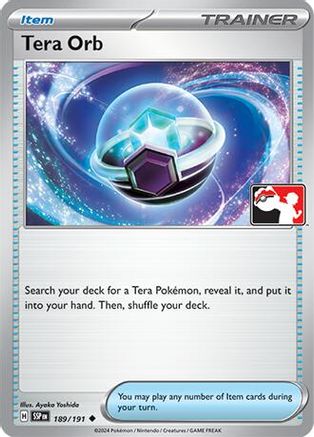 Tera Orb 189 - Prize Pack Series Cards Holofoil-1
