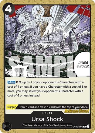 Ursa Shock (OP12-096) - Legacy of the Master Release Event Cards-1