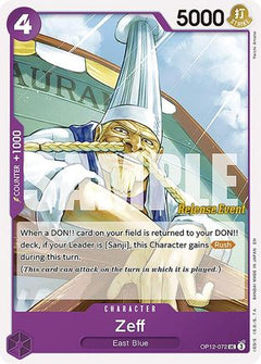 Zeff (OP12-072) - Legacy of the Master Release Event Cards-1