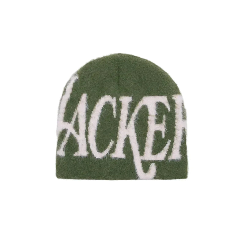 Jacker 'Blur' Mohair Beanie - Green-1