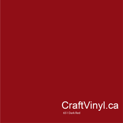 Oracal 651 Glossy Dark Red #030sheets and rolls-2