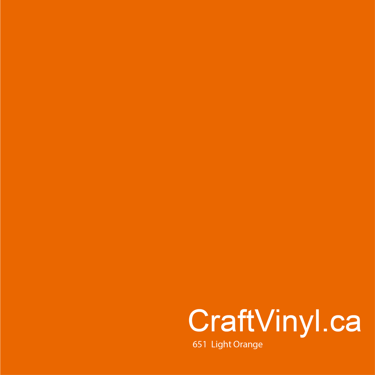 Oracal 651 Glossy Light Orange #036 sheets and rolls-1