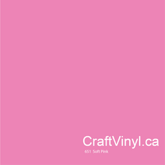 Oracal 651 Glossy Soft Pink Vinyl #045 sheets and rolls-3