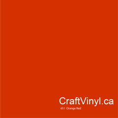Oracal 651 Glossy Orange Red #047sheets and rolls-2