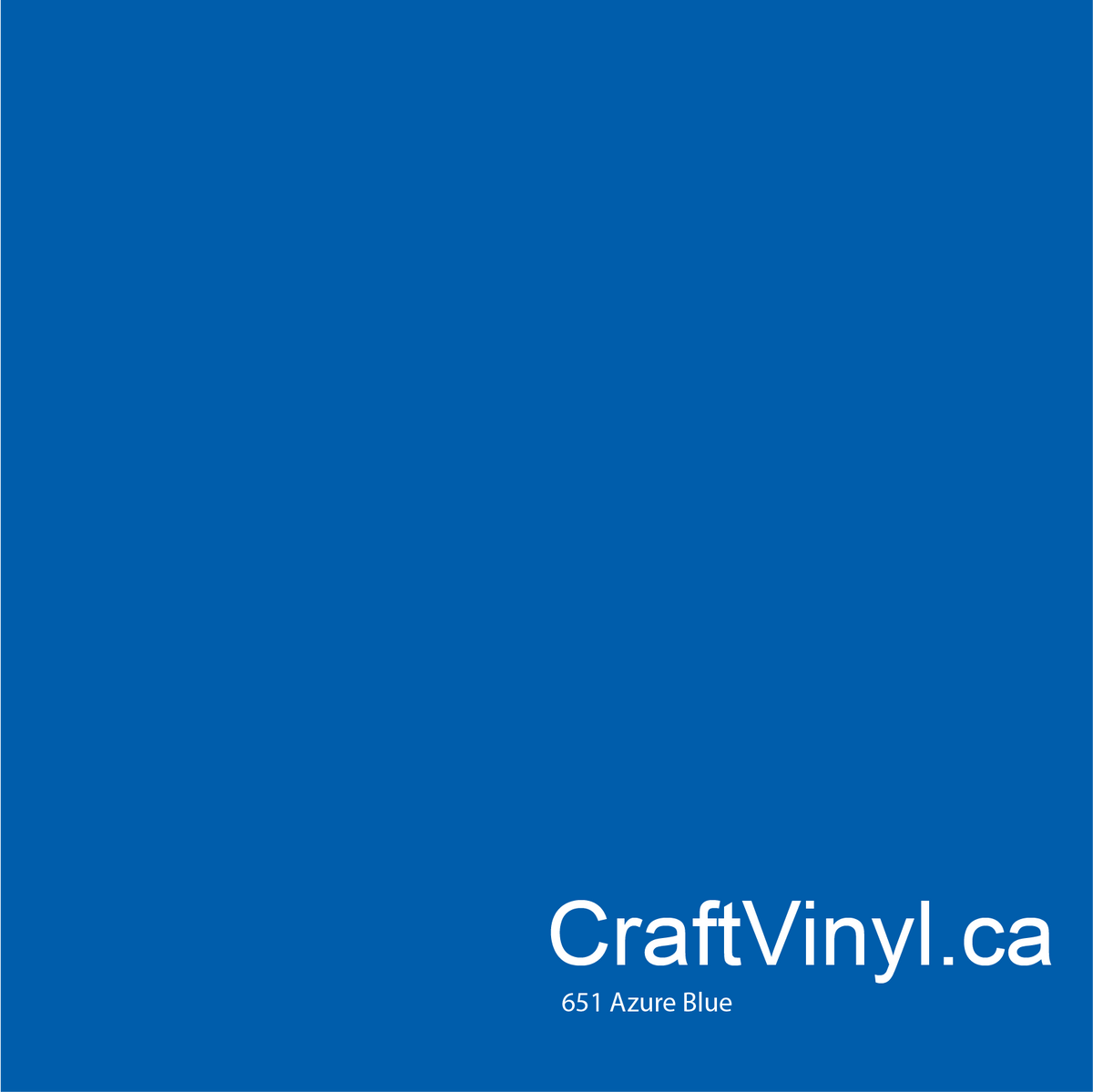 Oracal 651 Glossy Azure Blue Vinyl #052 sheets and rolls-2
