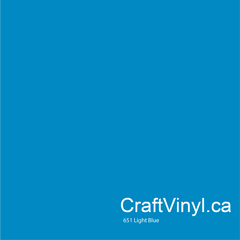 Oracal 651 Glossy Light Blue Vinyl #053 sheets and rolls-2
