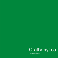 Oracal 651 Glossy Light Green Vinyl #062 sheets and rolls-2