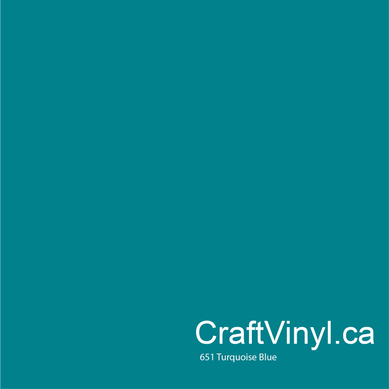 Oracal 651 Glossy Turquoise Blue #066 sheets and rolls-2