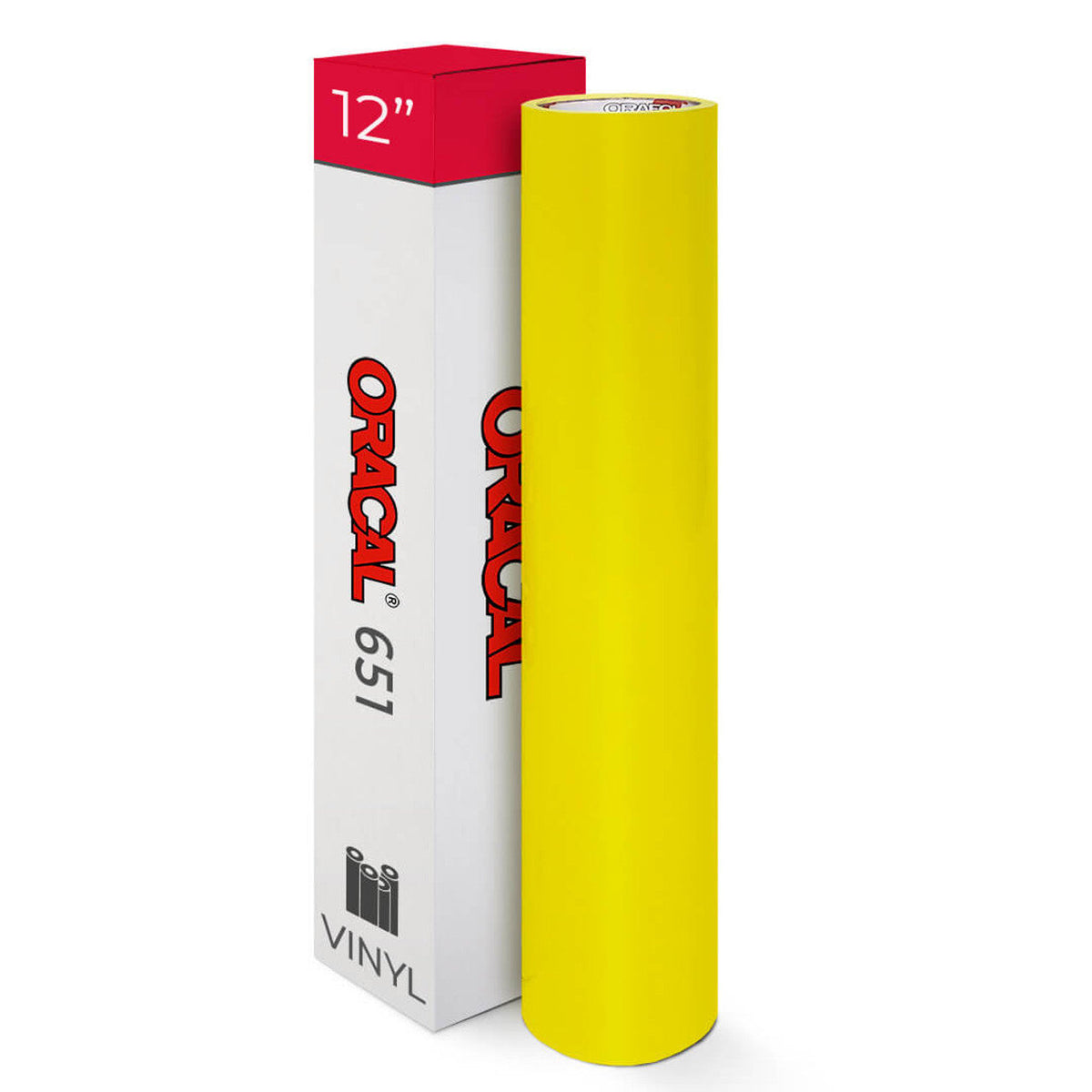 Oracal 651 Glossy Brimstone Yellow #025sheets and rolls-1
