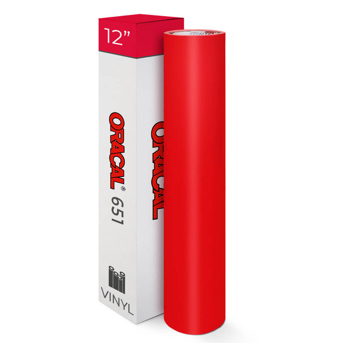 Oracal 651 Glossy Light Red #032sheets and rolls-1
