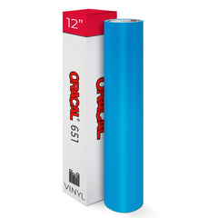Oracal 651 Glossy Ice Blue Vinyl #056 sheets and rolls-1