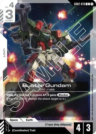Buster Gundam (GD02-076) - Dual Impact-1