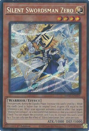Silent Swordsman Zero (MP25-EN059) - 2025 Mega-Pack 1st Edition-1