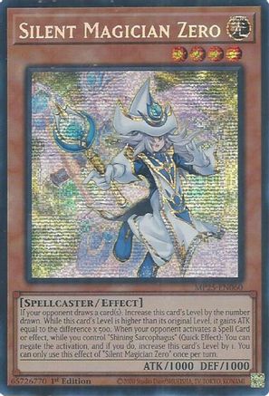 Silent Magician Zero (MP25-EN060) - 2025 Mega-Pack 1st Edition-1