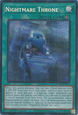Nightmare Throne (MP25-EN072) - 2025 Mega-Pack 1st Edition-1