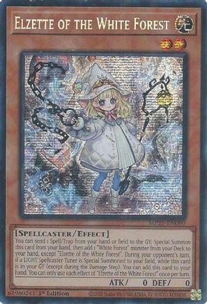 Elzette of the White Forest (MP25-EN080) - 2025 Mega-Pack 1st Edition-1