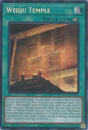 Wedju Temple (MP25-EN091) - 2025 Mega-Pack 1st Edition-1