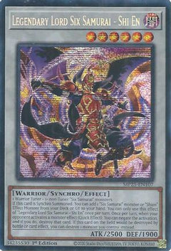 Legendary Lord Six Samurai - Shi En (MP25-EN107) - 2025 Mega-Pack 1st Edition-1