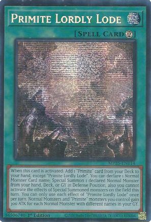Primite Lordly Lode (MP25-EN114) - 2025 Mega-Pack 1st Edition-1