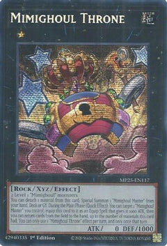 Mimighoul Throne (MP25-EN117) - 2025 Mega-Pack 1st Edition-1