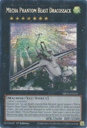 Mecha Phantom Beast Dracossack (MP25-EN135) - 2025 Mega-Pack 1st Edition-1
