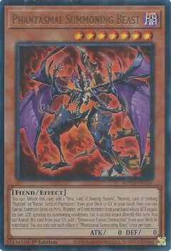 Phantasmal Summoning Beast (MP25-EN156) - 2025 Mega-Pack 1st Edition-1