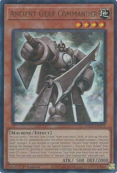 Ancient Gear Commander (MP25-EN179) - 2025 Mega-Pack 1st Edition-1