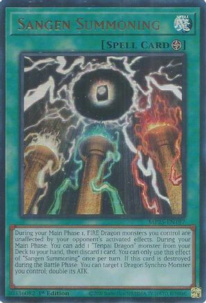 Sangen Summoning (MP25-EN197) - 2025 Mega-Pack 1st Edition-1
