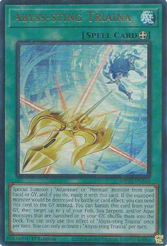 Abyss-sting Triaina (MP25-EN253) - 2025 Mega-Pack 1st Edition-1