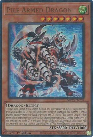 Pile Armed Dragon (MP25-EN289) - 2025 Mega-Pack 1st Edition-1