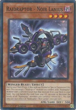 Raidraptor - Noir Lanius (MP25-EN302) - 2025 Mega-Pack 1st Edition-1