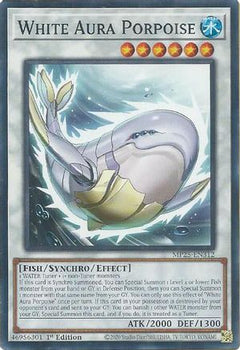 White Aura Porpoise (MP25-EN312) - 2025 Mega-Pack 1st Edition-1