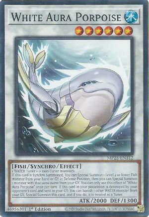 White Aura Porpoise (MP25-EN312) - 2025 Mega-Pack 1st Edition-1