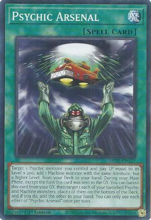 Psychic Arsenal (MP25-EN327) - 2025 Mega-Pack 1st Edition-1
