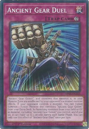Ancient Gear Duel (MP25-EN360) - 2025 Mega-Pack 1st Edition-1