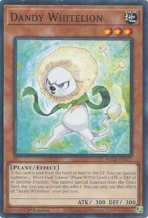 Dandy Whitelion (MP25-EN377) - 2025 Mega-Pack 1st Edition-1