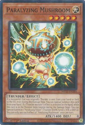 Paralyzing Mushroom (MP25-EN384) - 2025 Mega-Pack 1st Edition-1
