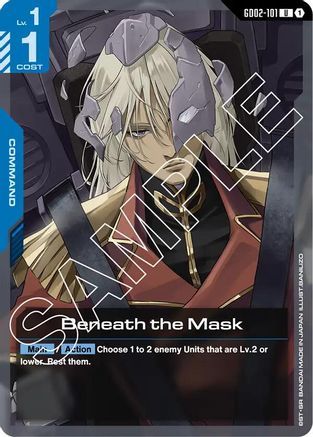 Beneath the Mask (GD02-101) - Dual Impact-1