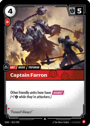 Captain Farron (015/298) - Origins-1