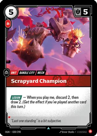 Scrapyard Champion (020/298) - Origins-1