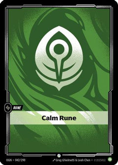 Calm Rune (042/298) - Origins-1